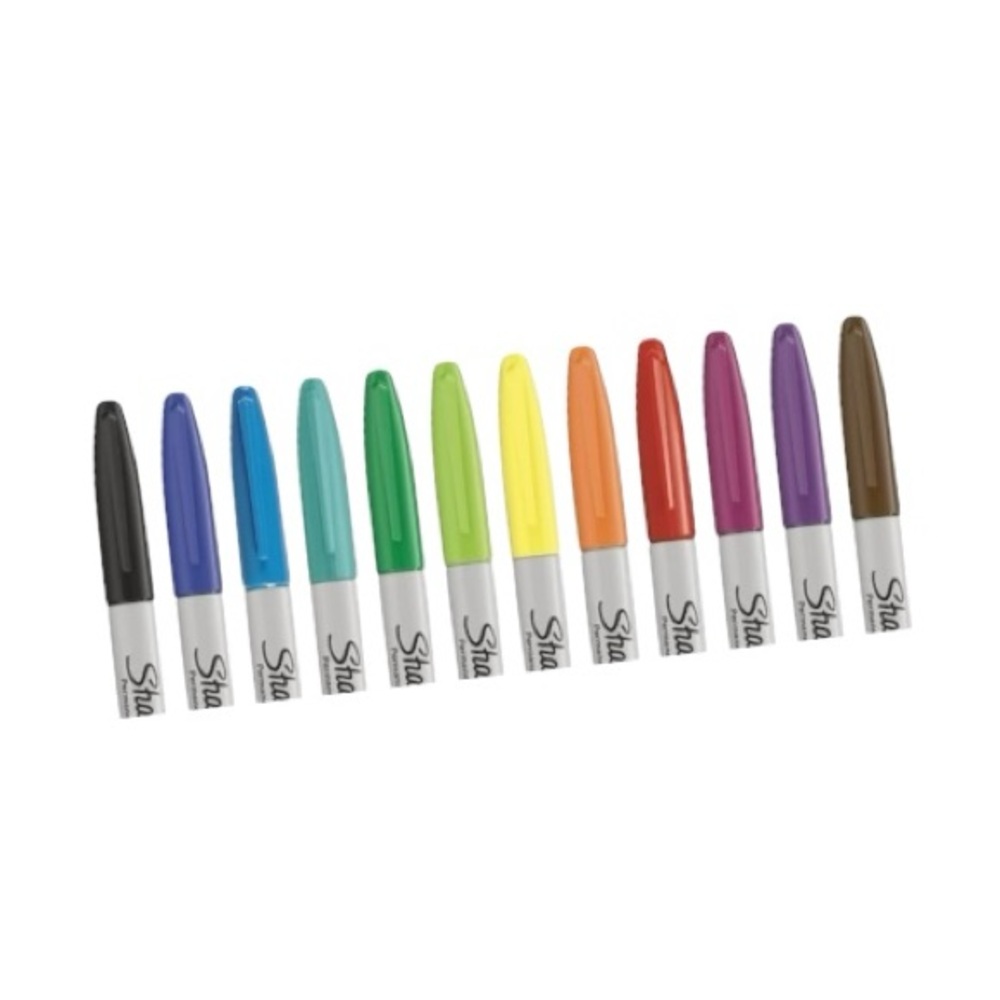 Sharpie Assorted Color Permanent Markers - Pack of 12 - Picture 4 of 8